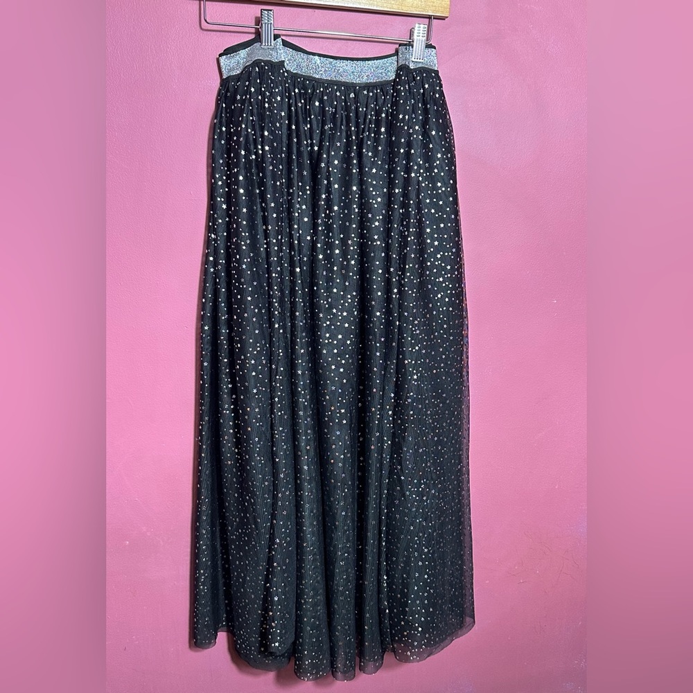 Modcloth Starry Maxi Skirt w Tulle - FINAL PRICE